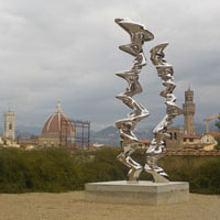 Tony Cragg in the Boboli Gardens