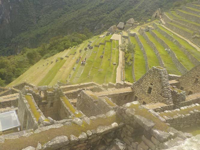 Terraces at Machu Picchu